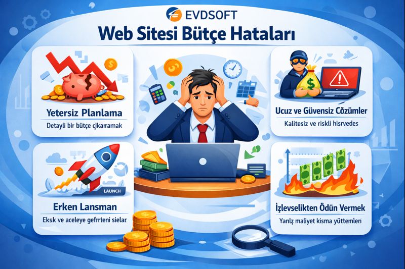 Web Sitesi Bütçesi Planlarken Yapılan 7 Yaygın Hata